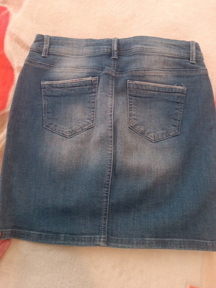 Mavi Rahat Kesim etek - Görsel 3