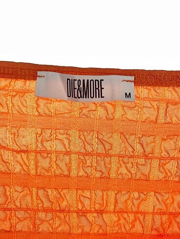 m Beden turuncu Renk PreLoved Kısa Elbise %70 İndirimli.
