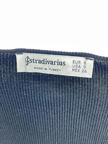 s Beden siyah Renk Stradivarius Kazak / Triko %70 İndirimli.