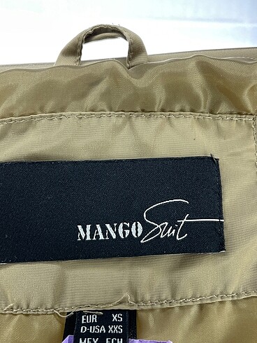 xs Beden camel Renk Mango Mont %70 İndirimli.