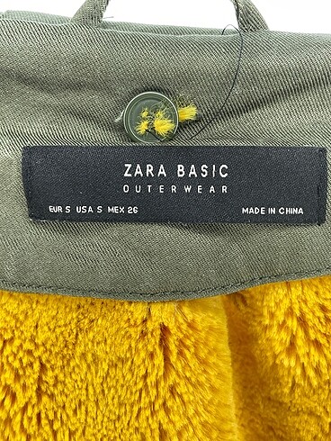 s Beden haki Renk Zara Mont %70 İndirimli.