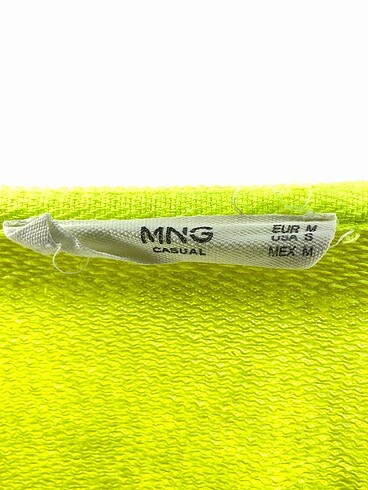 m Beden sarı Renk Mango Sweatshirt %70 İndirimli.