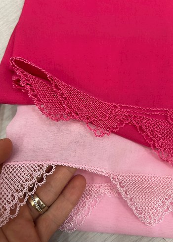 Dantel Detaylı Kadın Şal - Görsel 4