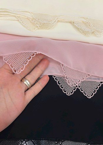 Dantel Detaylı Kadın Şal - Görsel 2