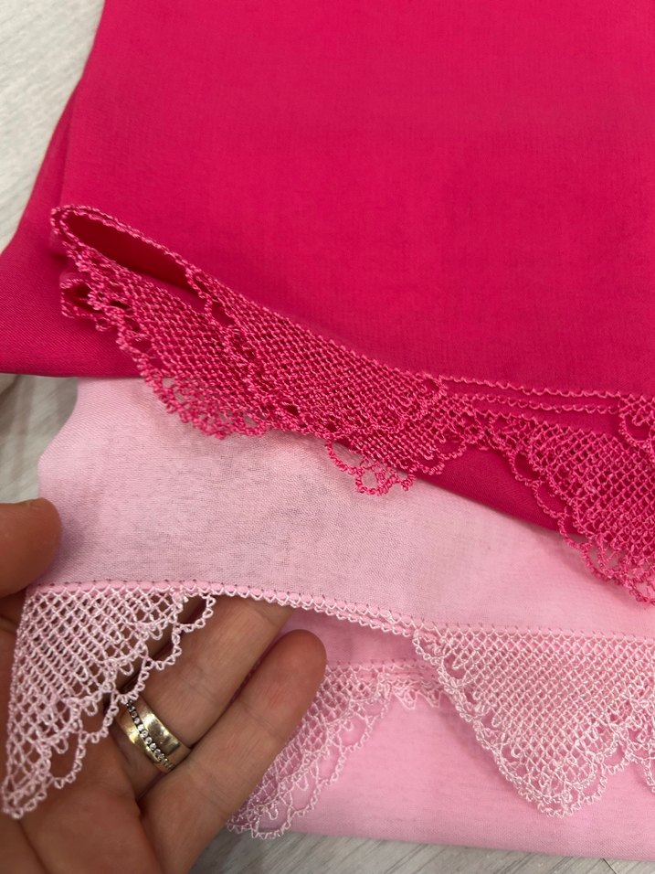 Dantel Detaylı Kadın Şal - Görsel 4