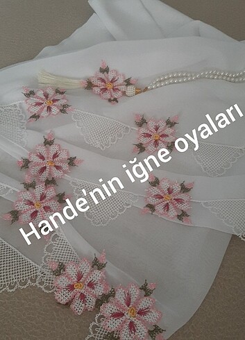 Beden İğne oyası namaz örtüsü