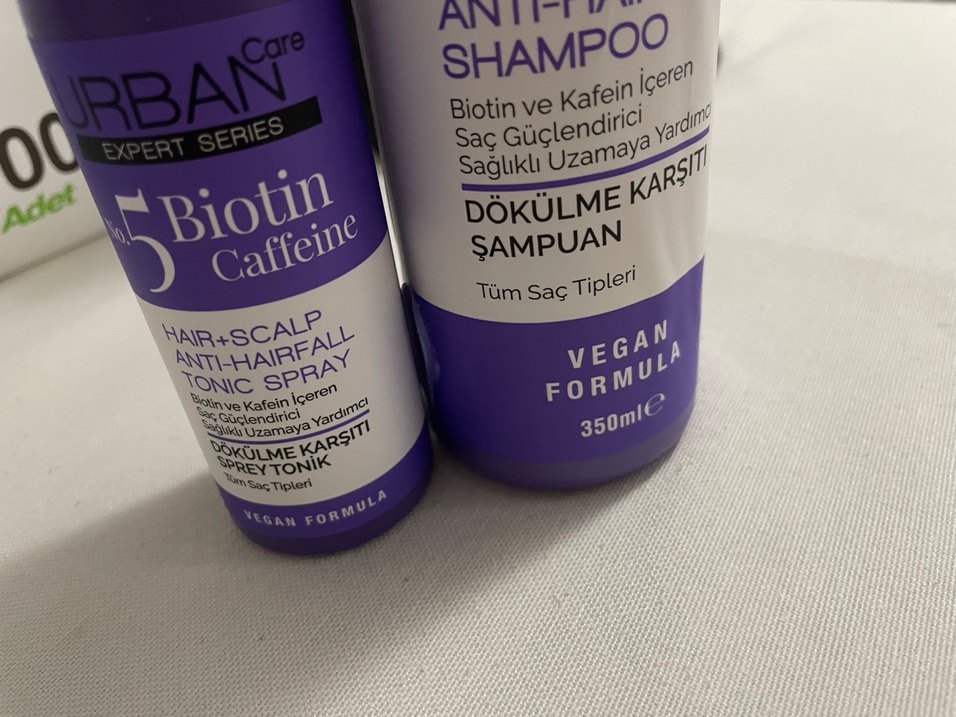 Urban Care 3 Biotin Kafein Saç Bakım Seti - Görsel 3