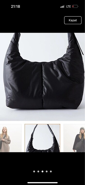 Suud Collection MANUKA TOTE BAG CAPRAZ CANTA