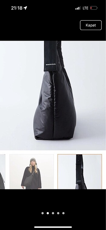 Beden MANUKA TOTE BAG CAPRAZ CANTA