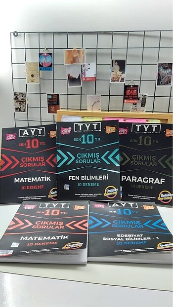 Son 10 yıl çıkmış sorular beş kitap