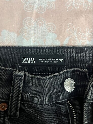 zara antrasit 40 beden jean