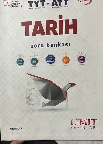 Limit Yayınları TYT-AYT Tarih Soru Bankası