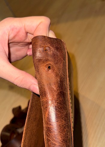 Beden kahverengi Renk Kahverengi Vintage Erkek Postacı Çantası