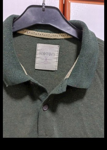 Erkek Yeşil Polo Yaka Kısa Kollu Tişört - Görsel 4