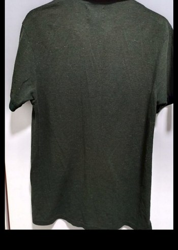 Erkek Yeşil Polo Yaka Kısa Kollu Tişört - Görsel 3