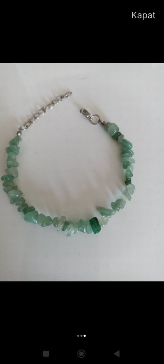 Turkuaz Boncuklu Bohem Bileklik - Görsel 3