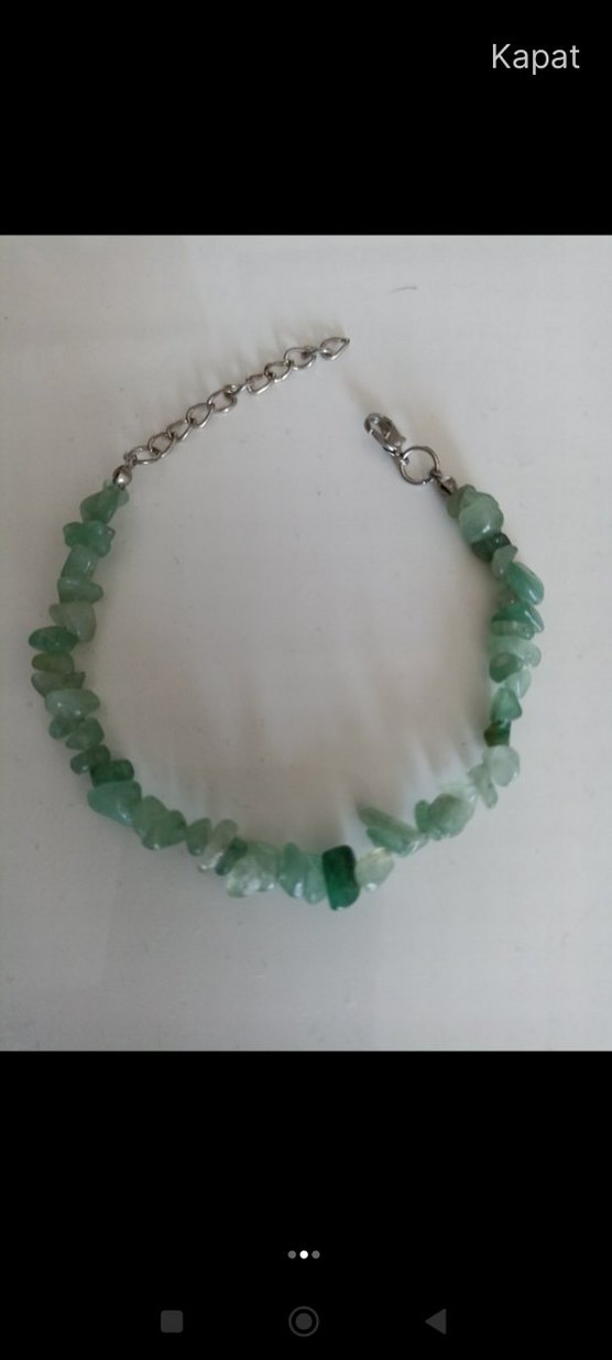 Turkuaz Boncuklu Bohem Bileklik - Görsel 2