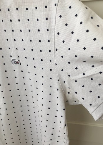 Beyaz Pamuklu Erkek Polo Tişört - Görsel 4