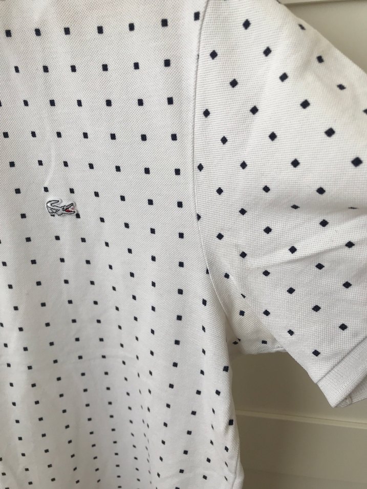 Beyaz Pamuklu Erkek Polo Tişört - Görsel 4