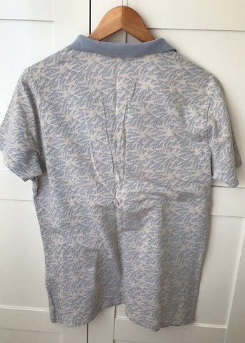 Ramsey Gri Mavi Kısa Kollu Polo Tişört - Görsel 5