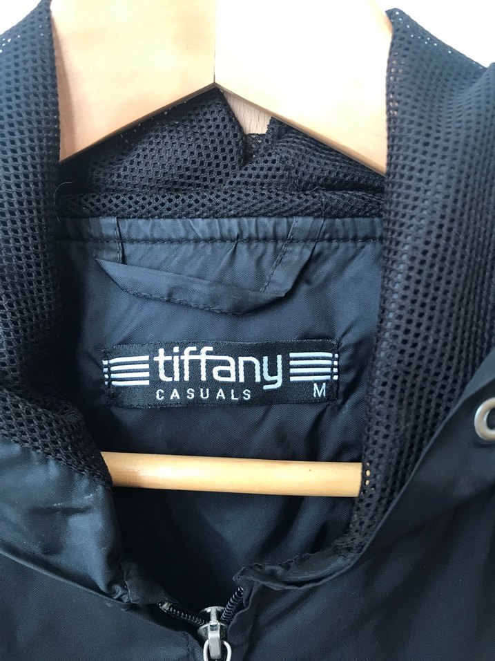 Siyah Kapüşonlu Erkek Yağmurluk Rüzgarlık Mont - Görsel 2