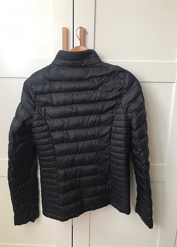 Addax Siyah Fermuarlı İnce Kadın Mont - Görsel 4