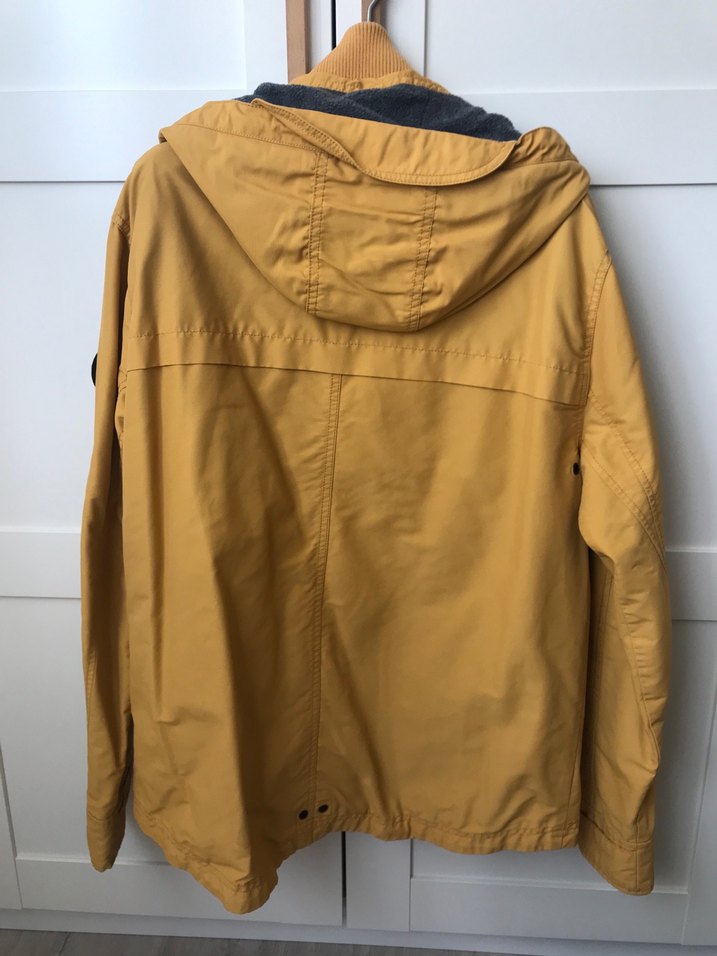 Mavi Marka Sarı Kapüşonlu Erkek Günlük Mont - Görsel 4