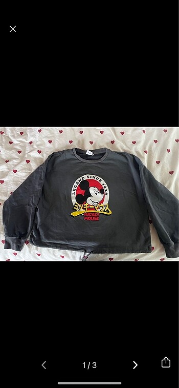 Sweatshirt crop