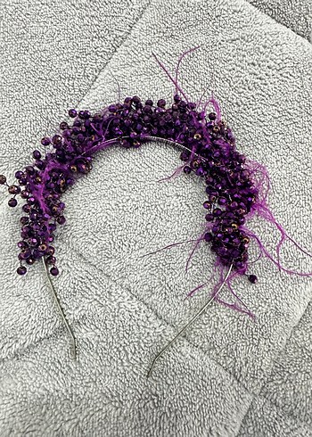 Mor Boncuklu Taç - Görsel 7