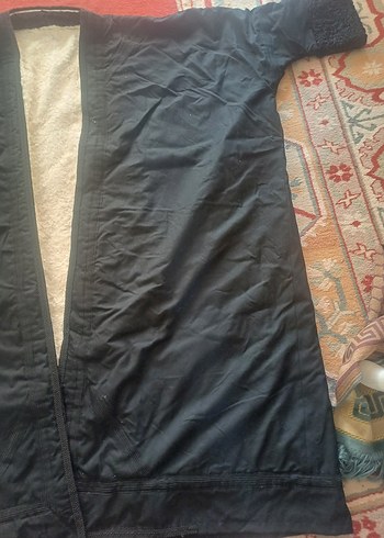 Siyah. yoresel.   aga kürkü. Uzun Kollu, Rahat Kesim - Görsel 3