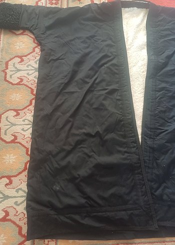 Siyah. yoresel.   aga kürkü. Uzun Kollu, Rahat Kesim - Görsel 2