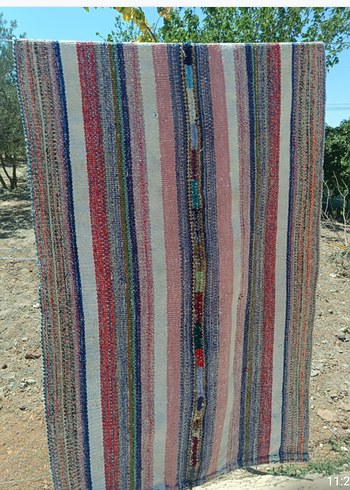 Çok Renkli Desenli. köy kilimi - Görsel 3