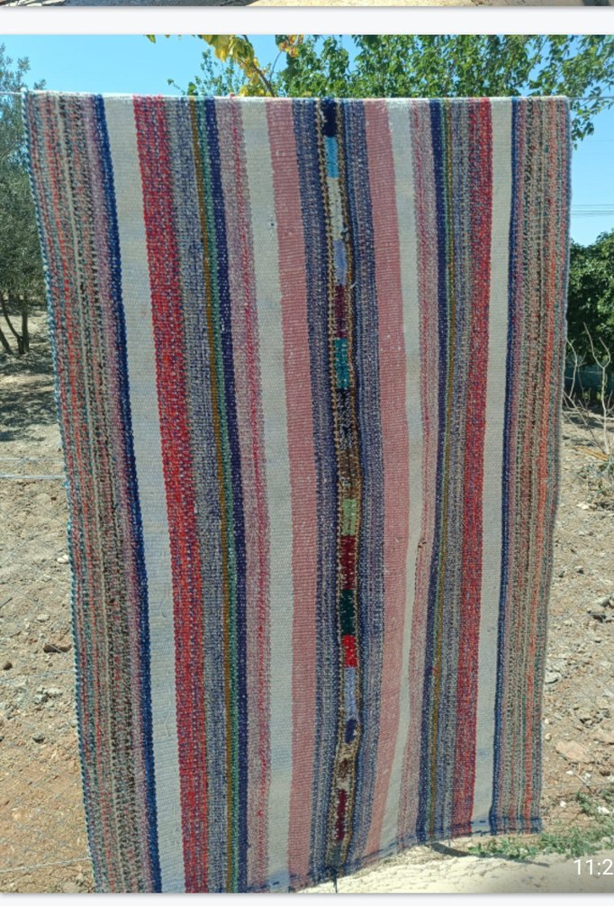 Çok Renkli Desenli. köy kilimi - Görsel 3