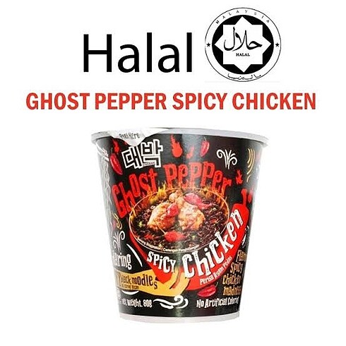 Daebak Ghost Pepper HELAL RAMEN