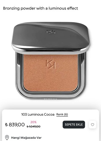 KİKO BRONZER - Görsel 4