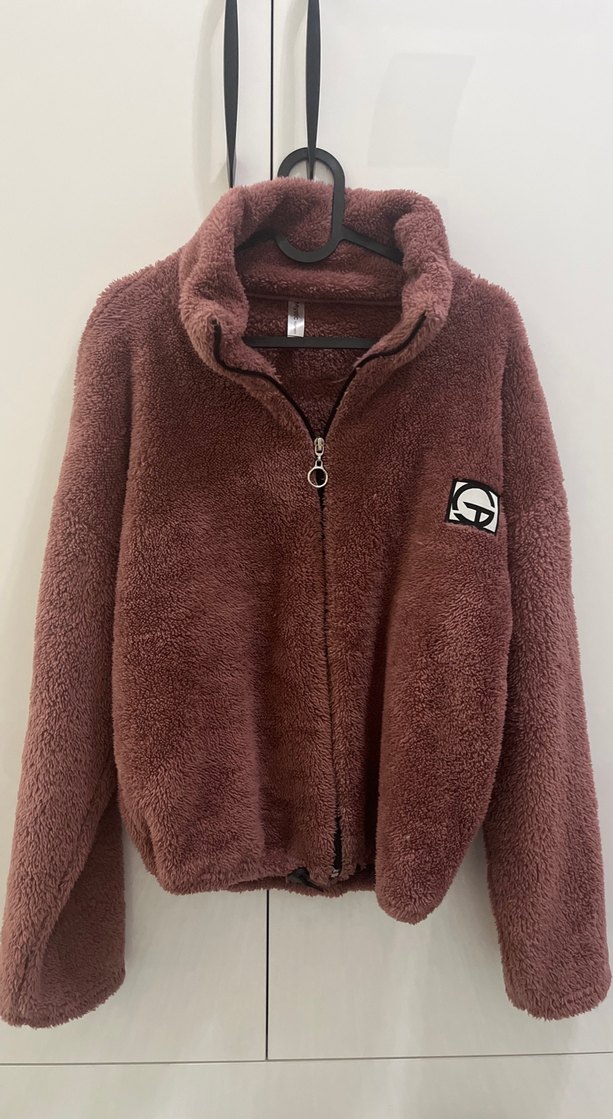 Kahverengi Yumuşak Dokulu Kadın Ceket - Görsel 2