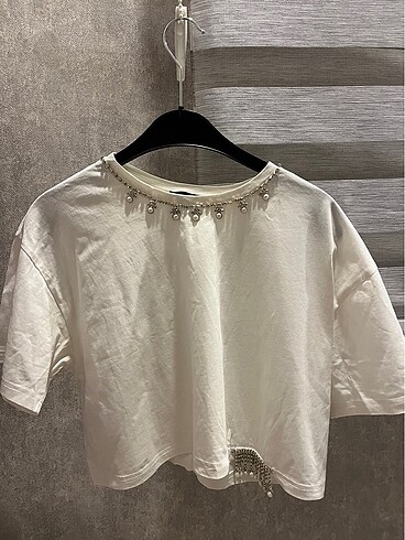Quzu beyaz tshirt