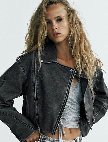 Zara Zara Biker Ceket