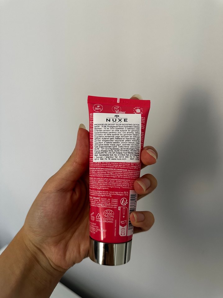 Nuxe Prodigieuse Boost Detox Yüz Maskesi 75 ml - Görsel 3