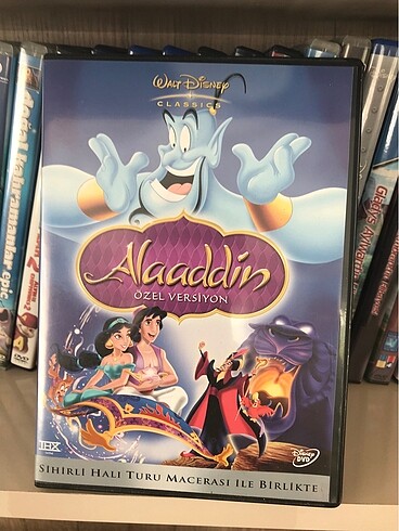 Film dvd Alaaddin sihirli
