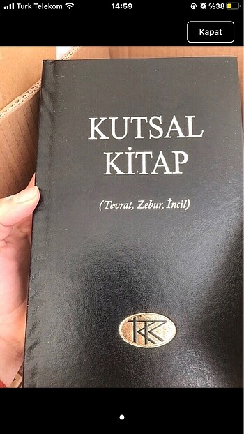 Kutsal kitap