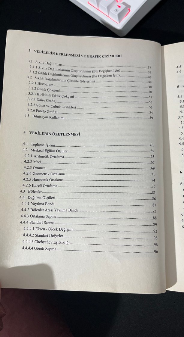 İşletme İstatistiğine Giriş - Prof. Dr. İsmail Hakkı Armutlulu - Görsel 4