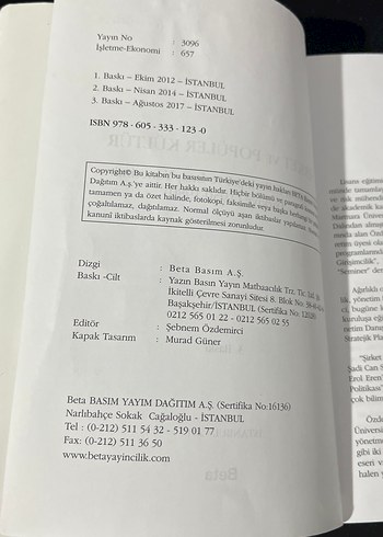 Şirket ve Popüler Kültür Kitabı - Görsel 2