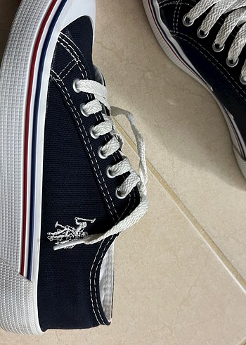 Lacivert Denim Kadın Spor Ayakkabı - Görsel 3