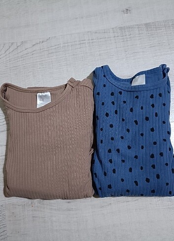 H&M 4 parça ribanalı takım