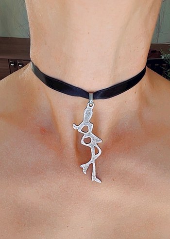Y2K Grunge Choker Kolye