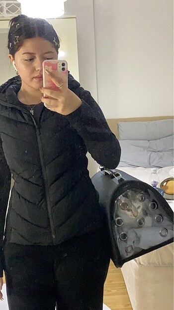 Zara zara şişme mont ceket