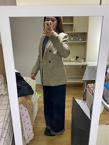 m Beden Stradivarius Blazer Ceket