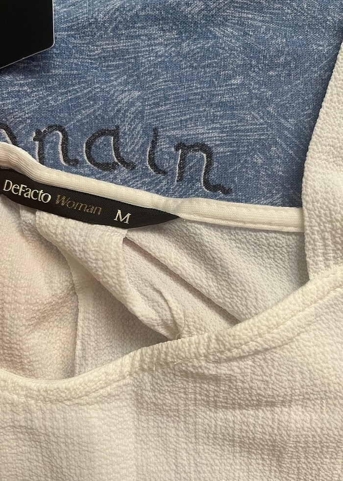 Defacto beyaz bluz - Görsel 3