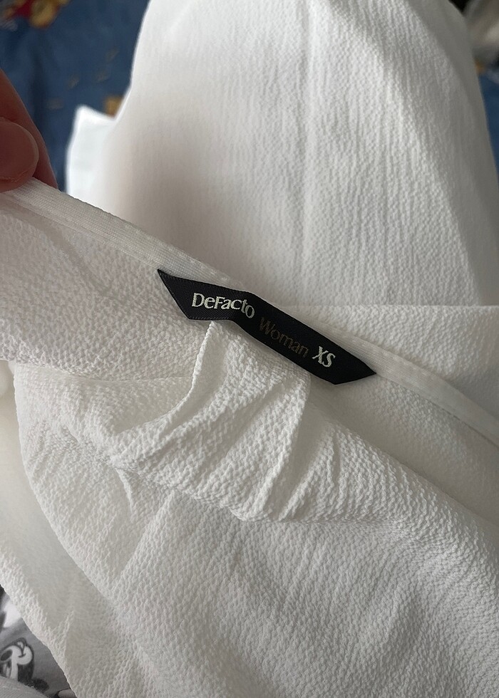 Defacto beyaz bluz - Görsel 3